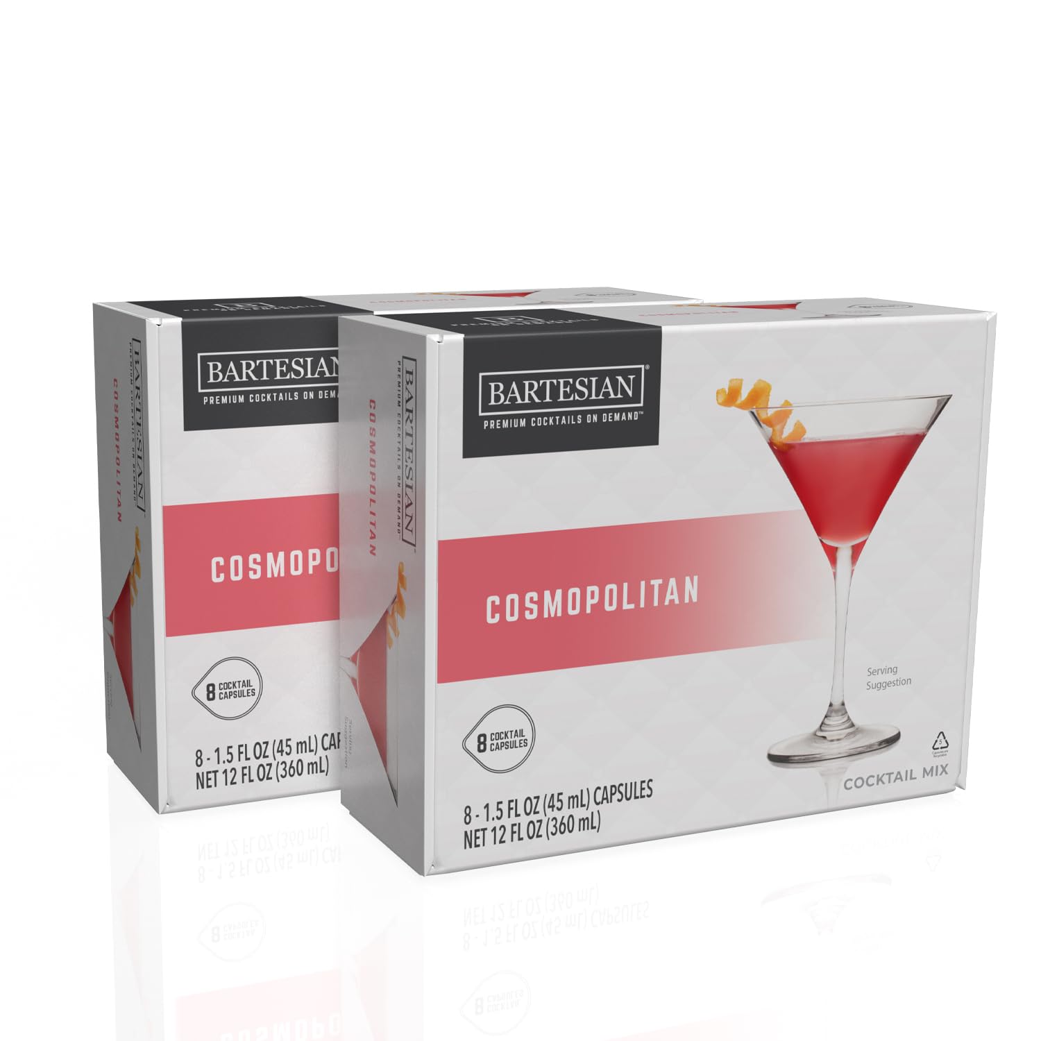 Amazon.com : Bartesian 16-Pack Cosmopolitan Mixer Capsules for